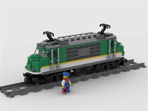 Lego® instructions 60198 - Cargo train - Locomotiva - Riedizione