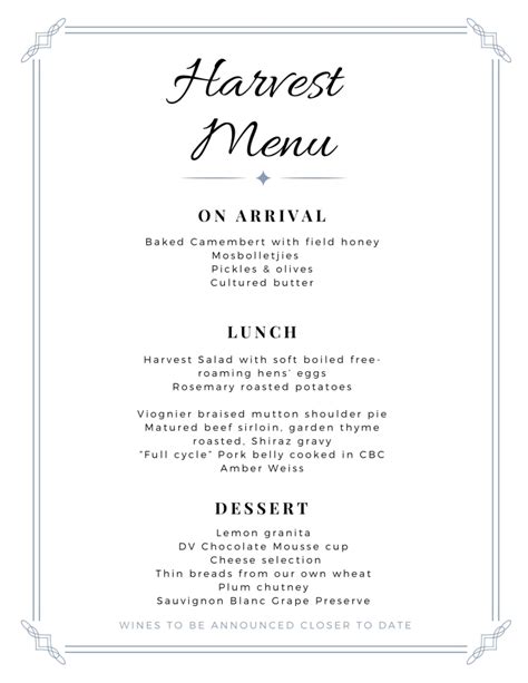 Book tickets for Goatshed Harvest Table Lunch