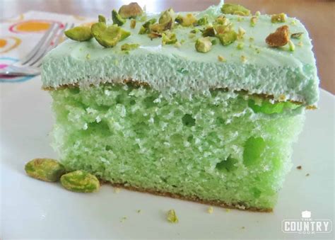 Pistachio Cake - The Country Cook