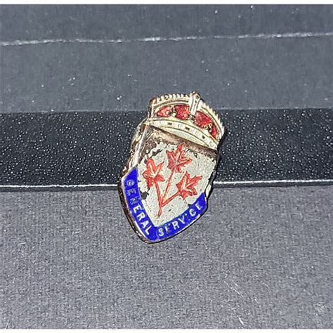 VINTAGE RCMP LAPEL BADGE PIN NUMBERED