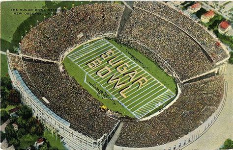 Sugar Bowl Stadium Tulane University New Orleans Louisiana | Etsy | New ...