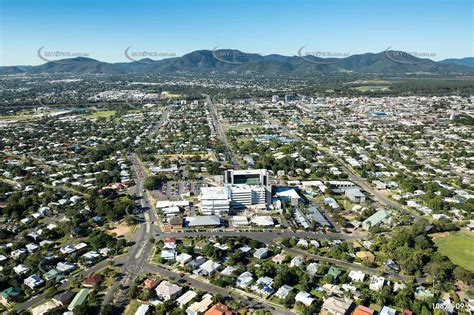 Aerial Photo of Rockhampton Base Hospital Aerial Photography