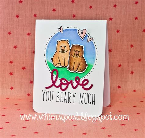 Whimsipost: Love You Beary Much!