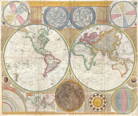 File:1794 Samuel Dunn Wall Map of the World in Hemispheres ...