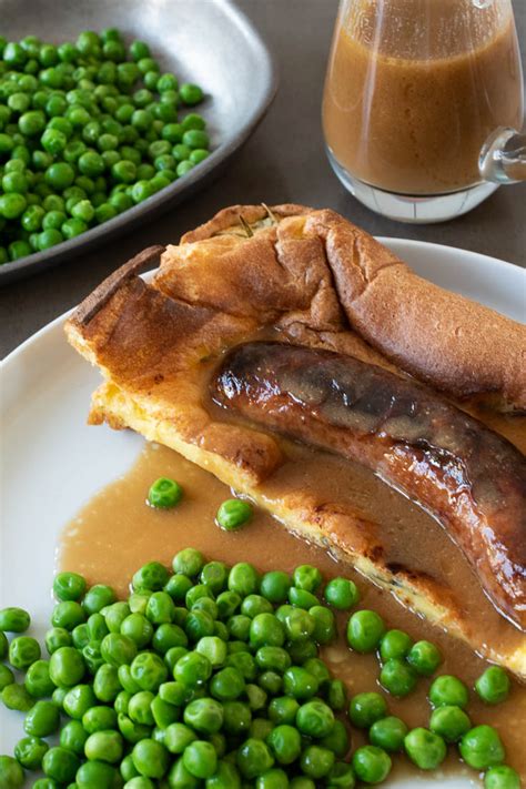 Easy Toad in the Hole with Onion Gravy - Culinary Ginger