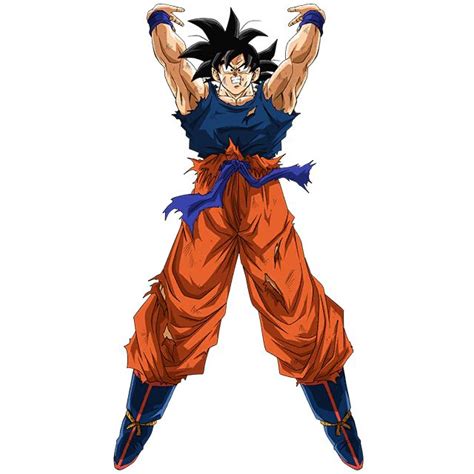 Goku (Spirit Bomb) render [SDBH World Mission] by maxiuchiha22 | Dragon ball super goku, Anime ...