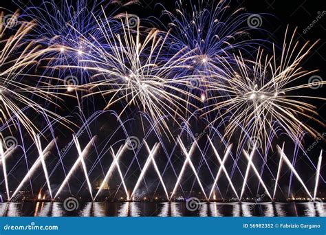 FESTA DEL REDENTORE stock photo. Image of pyrotechnics - 56982352