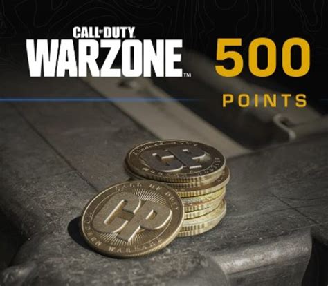 Call of Duty: Warzone - 500 Points XBOX One / Xbox Series X|S CD Key ...