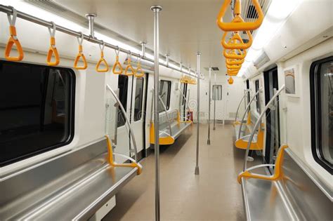 Interior Of A Subway Train Royalty Free Stock Photography - Image: 26688087