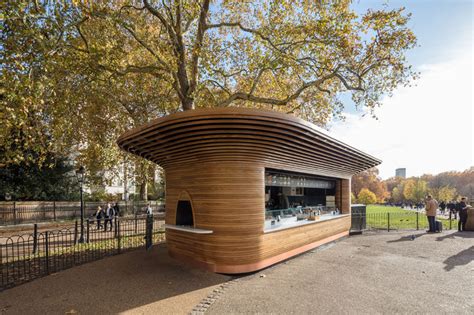 A New Sculptural Park Kiosk Has Opened In London