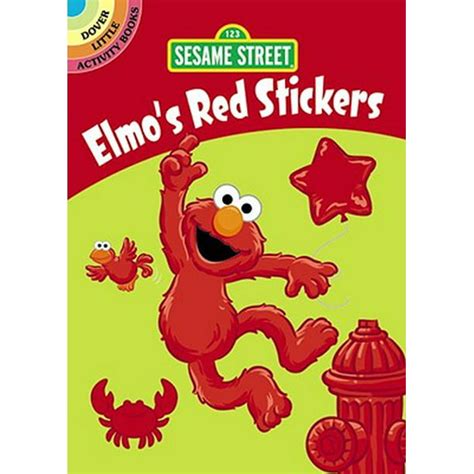 Sesame Street Elmo's Red Stickers [With Sticker(s)] - Walmart.com - Walmart.com