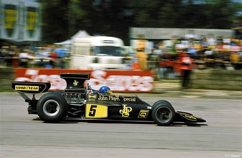 Ronnie Peterson (SWE) (John Player Special Team Lotus), Lotus 72E - Ford V8 Silverstone, 1975 ...