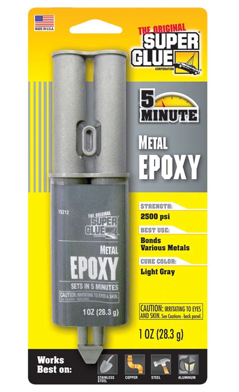 Quick Setting Metal Epoxy Adhesive | The Original Super Glue