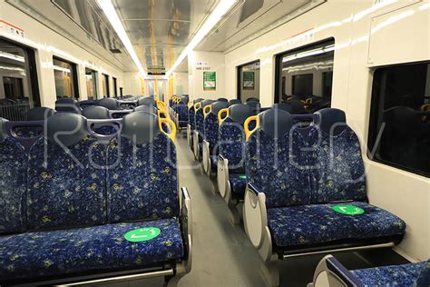 NSW Trainlink Hunter Railcar Interior - RailGallery Stock Library