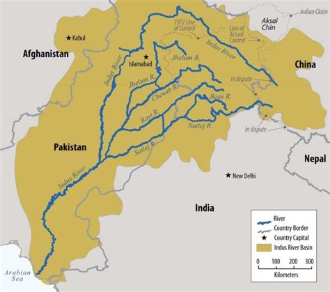 Pakistan’s primary water source is the __________. A. Arabian Sea B. Bay of Bengal C. Indus ...