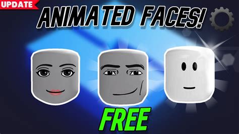 How To Get Roblox FREE Animated Faces! 😁(Roblox) - YouTube