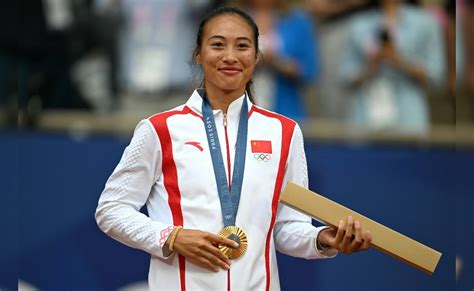 Chinese Tennis Star Zheng Qinwen Makes History With Olympic Singles ...