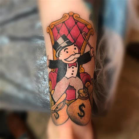 Monopoly man tattoo : r/apgtattoos