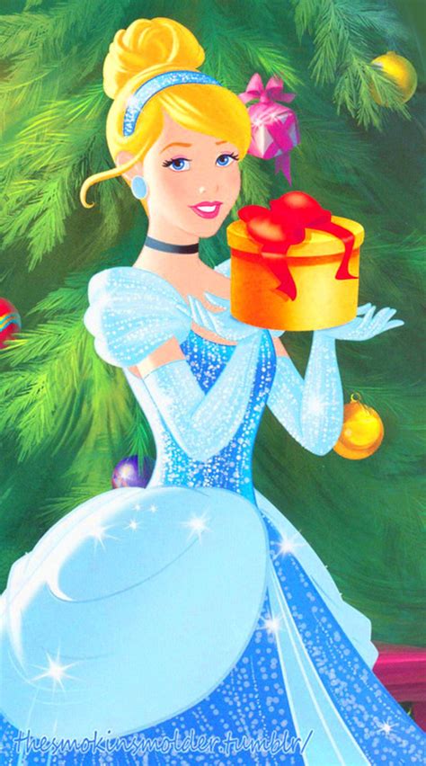 Disney Christmas::Cinderella Bearing Gifts For aynslee's room | Cinderella disney, Disney ...