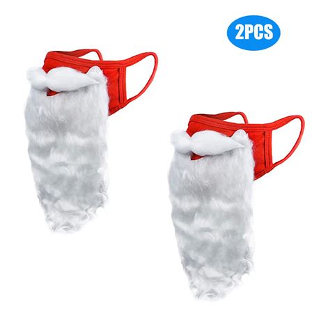 Santa Beard Face Mask 2Pcs – JOOPZY