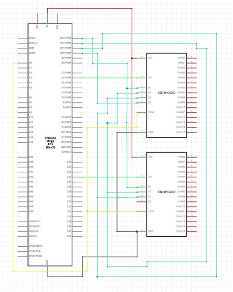 Multiple multiplexers connected to 1 analog input - Project Guidance ...