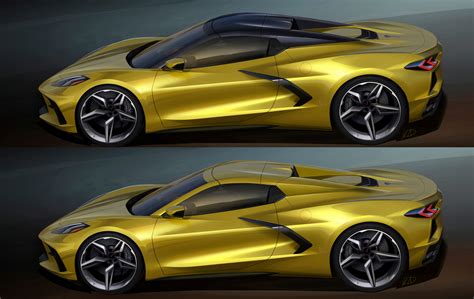 Corvette Stingray 2025 Design Competition Traditional Media Only | Car ...