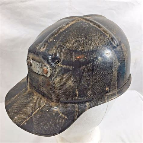 Vintage Tiger Stripe Coal Miners Hat Comfo Cap Low Vein Helmet Hardhat | Hard hats, Tiger ...