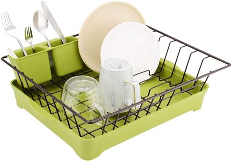 Amazon.com - Large-capacity Dish Rack Combination Multifunction Drain ...