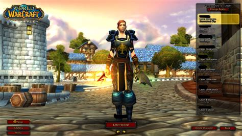 Pyrewood Village PVE EU - my first goal of classic complete, getting all 8 Alliance classes to ...