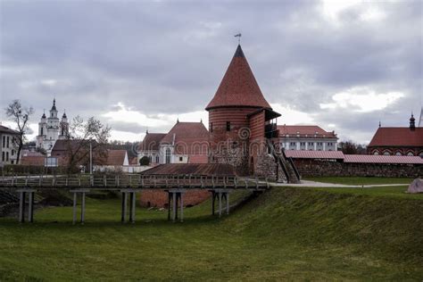 Old Kaunas Castle. stock image. Image of defensive, landscape - 105083191