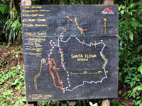 Santa Elena Cloud Forest Reserve Info, maps and links