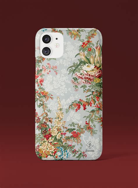 Floral Vines - Slim Floral Phone Case - Swevenne