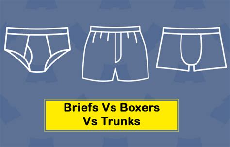 Briefs Vs Boxers Vs Trunks: What is Better for Men? - TopOfStyle Blog