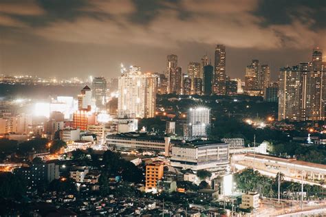 Cityscape of Mumbai at Night · Free Stock Photo