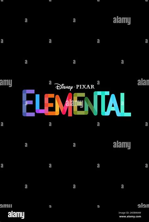 Elemental movie poster hi-res stock photography and images - Alamy