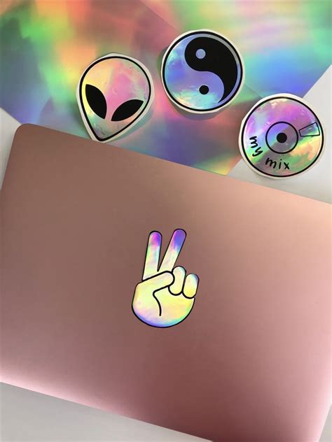 How to Make Holographic Stickers With Your Cricut | Happy Crafters | Holographic, Sticker design ...