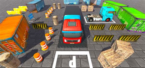 Real 3D US Truck Parking Game