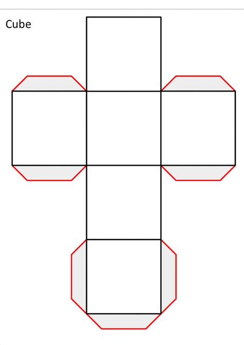 Rectangular Prism Net Printable | Learning Printable