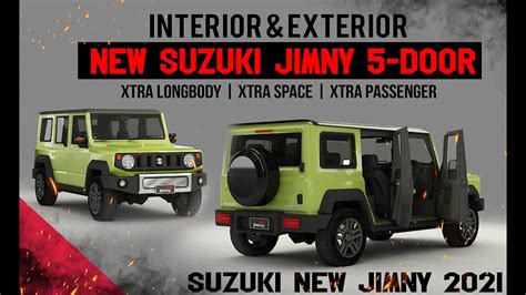 new suzuki jimny long wheelbase/5 - door 2021 interior & exterior - YouTube