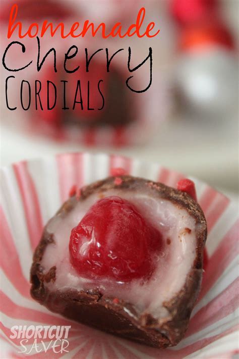 Homemade Cherry Cordials | Recipe | Candy recipes homemade, Chocolate ...