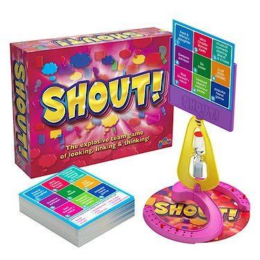 SHOUT Board Game - The Toy Verdict