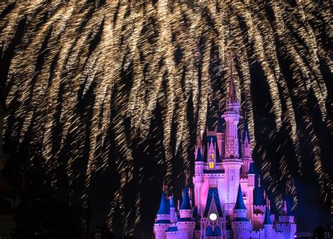 Cinderella Castle Fireworks Wallpaper