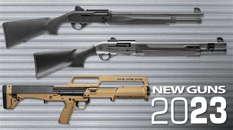 New Shotguns for 2023 | An Official Journal Of The NRA