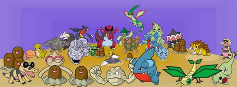 Ground pokemon by Vyranitar on DeviantArt