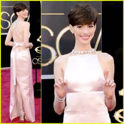 Anne Hathaway – Oscars 2013 Red Carpet | 2013 Oscars, Anne Hathaway : Just Jared