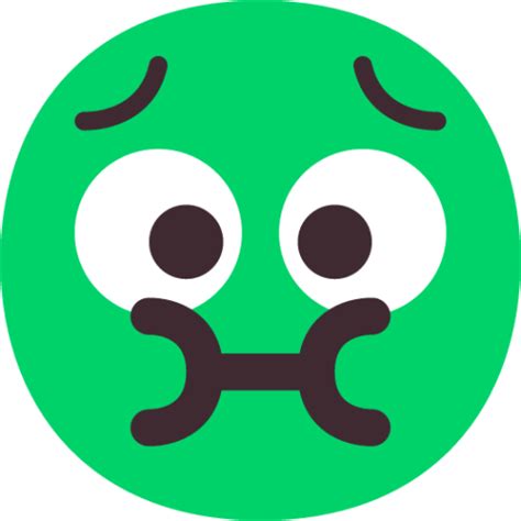 "nauseated face" Emoji - Download for free – Iconduck