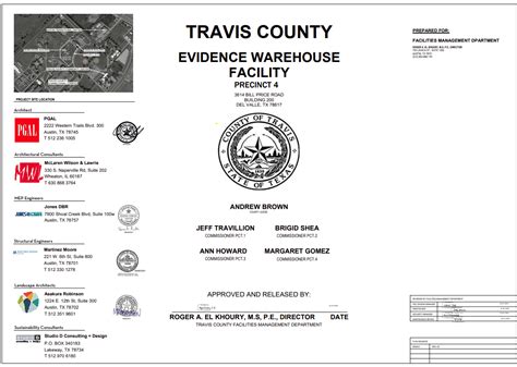 New Construction - Travis County Correctional Complex New Evidence ...