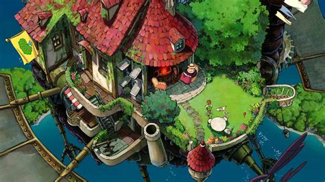 Spirited Away Dual Monitor Wallpaper - Goherbal