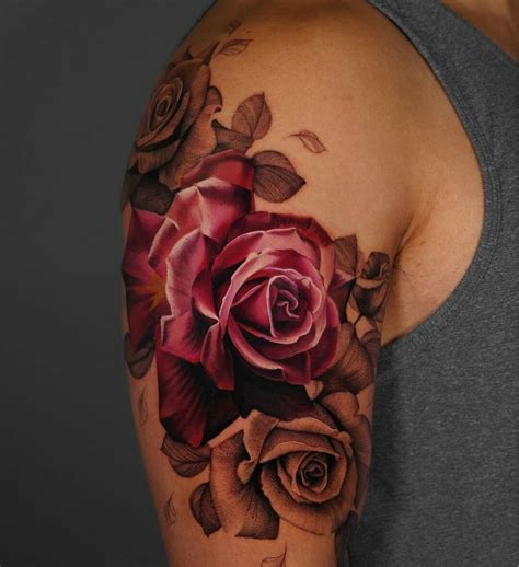 11+ Unique Upper Arm Half Sleeve Tattoo Ideas That Will Blow Your Mind!