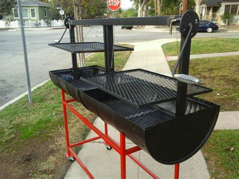 Santa Maria BBQ Grill for sale. Freshly made out of food grade 55 gallon barrels. Plenty of ...